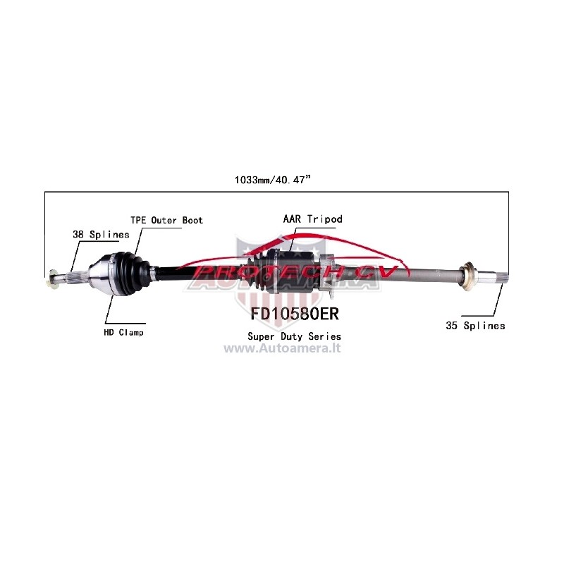 DRIVE SHAFT (AXLE SHAFT)