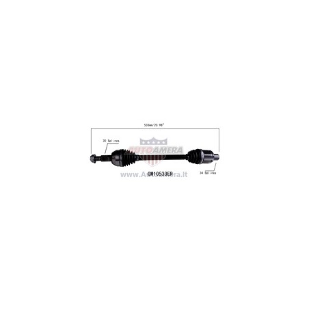 DRIVE SHAFT (AXLE SHAFT)