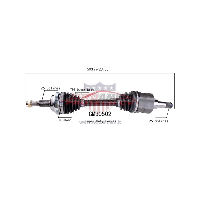 DRIVE SHAFT (AXLE SHAFT)