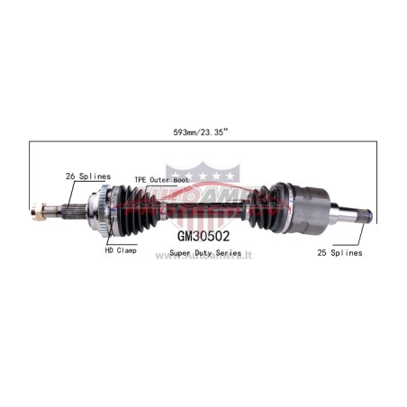 DRIVE SHAFT (AXLE SHAFT)