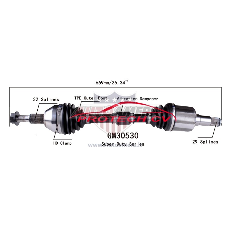 DRIVE SHAFT (AXLE SHAFT)